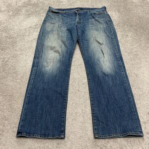 Lucky Brand 3611 Vintage Straight Leg Denim Jeans Mens 38x32 Blue Medium Wash
